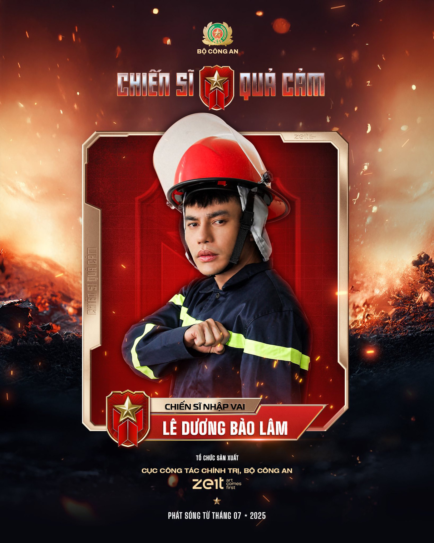 Chiến sĩ nhập vai Lê Dương Bảo Lâm là "cây hài" đình đám của các show thực tế.