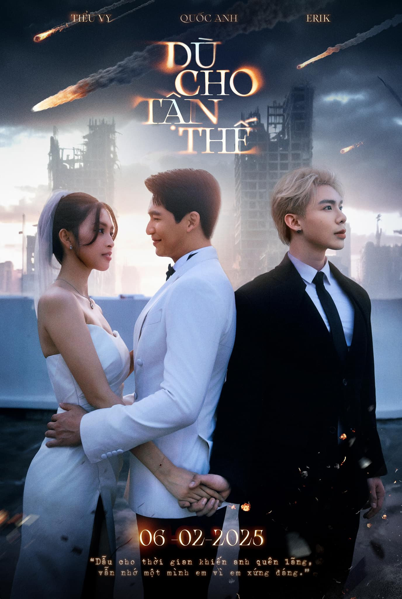 "Tam giác tình yêu" mới của V-Biz: ERIK - Tiểu Vy - Quốc Anh. "Tam giác tình yêu" mới của V-Biz: ERIK - Tiểu Vy - Quốc Anh.