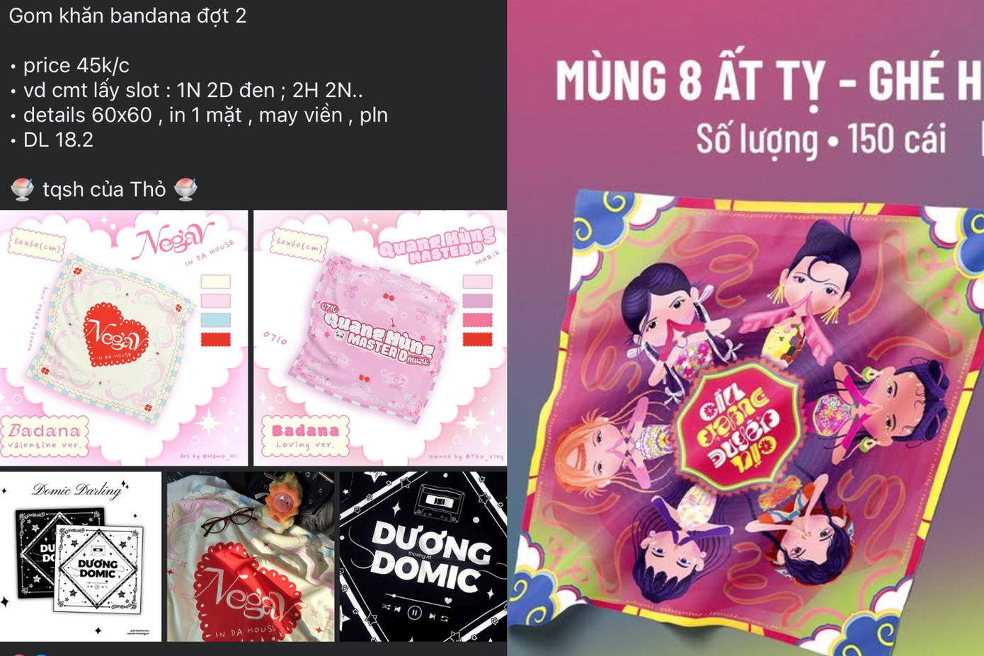 Bandana của FC NEGAV, Quang Hùng MasterD, Dương Domic,... được đầu tư nhiều "chất xám". Bandana của FC NEGAV, Quang Hùng MasterD, Dương Domic,... được đầu tư nhiều "chất xám".