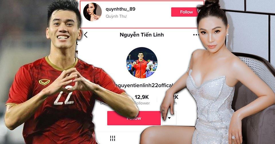 Quỳnh Thư từng vướng tin đồn hẹn hò với ngôi sao bóng đá Tiến Linh. Quỳnh Thư từng vướng tin đồn hẹn hò với ngôi sao bóng đá Tiến Linh.