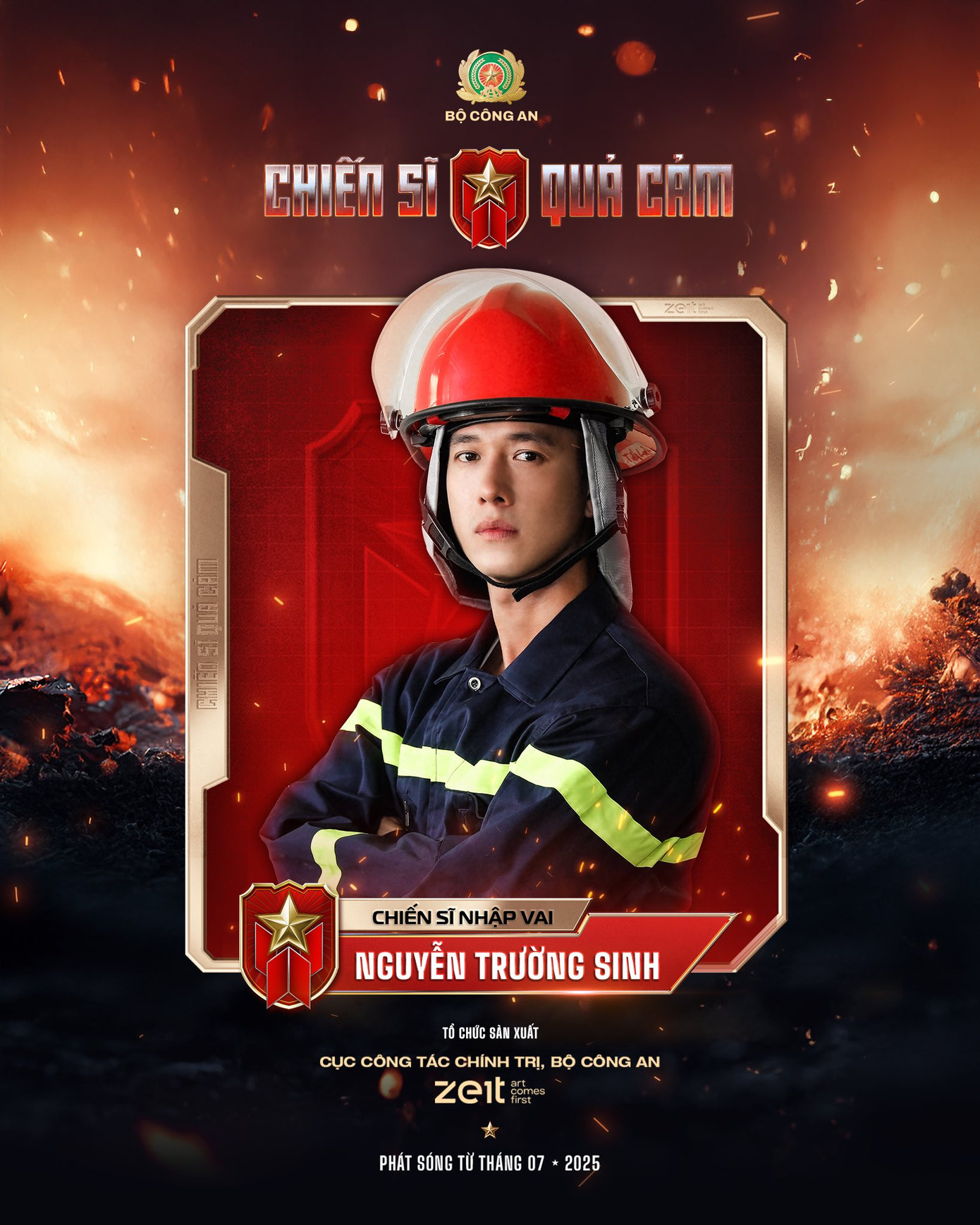 Sau Tổ Đội "1 Không 2", "anh trai" Song Luân tiếp tục "say hi" với Chiến Sĩ Quả Cảm.