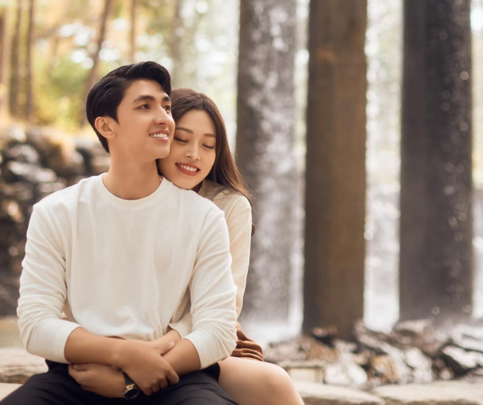 Bộ ảnh đẹp như phim của Phương Nga - Bình An tại Hàn Quốc.