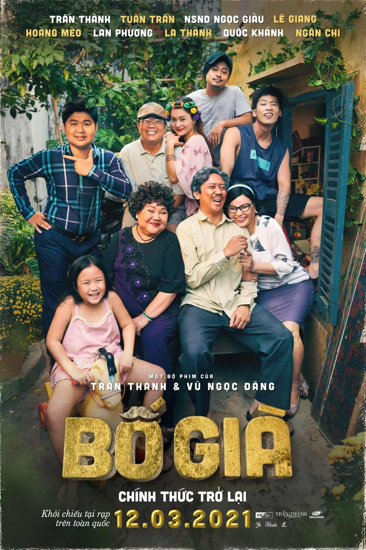 2021 là một năm nhiều tin vui đối với Bố Già - đứa con tinh thần của Trấn Thành. 2021 là một năm nhiều tin vui đối với Bố Già - đứa con tinh thần của Trấn Thành.