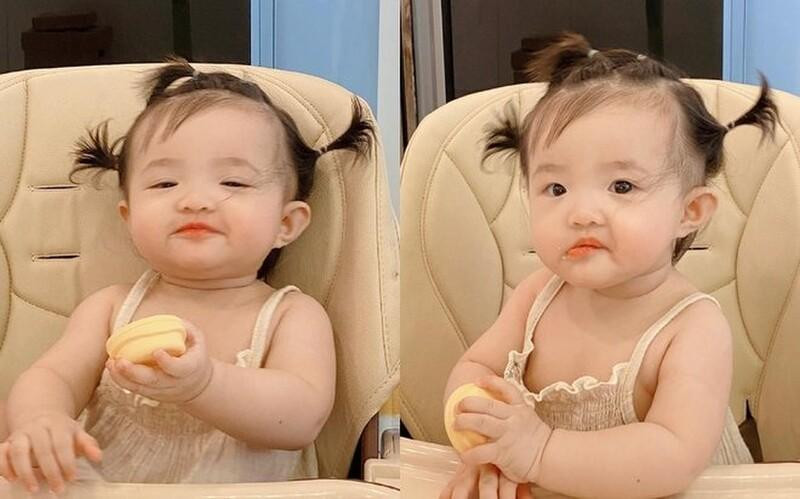 Con gái Đông Nhi sở hữu gương mặt bầu bĩnh cùng tính cách "lầy lội", tinh nghịch. Con gái Đông Nhi sở hữu gương mặt bầu bĩnh cùng tính cách "lầy lội", tinh nghịch.