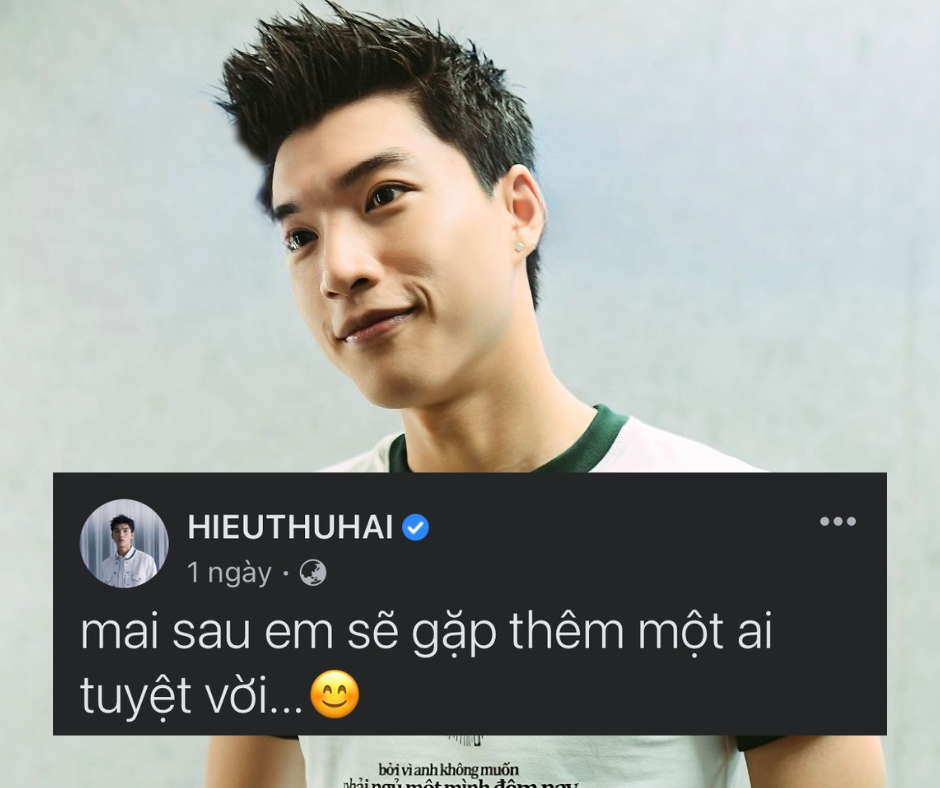 HIEUTHUHAI làm "dậy sóng" MXH bởi dòng trạng thái ẩn ý. HIEUTHUHAI làm "dậy sóng" MXH bởi dòng trạng thái ẩn ý.