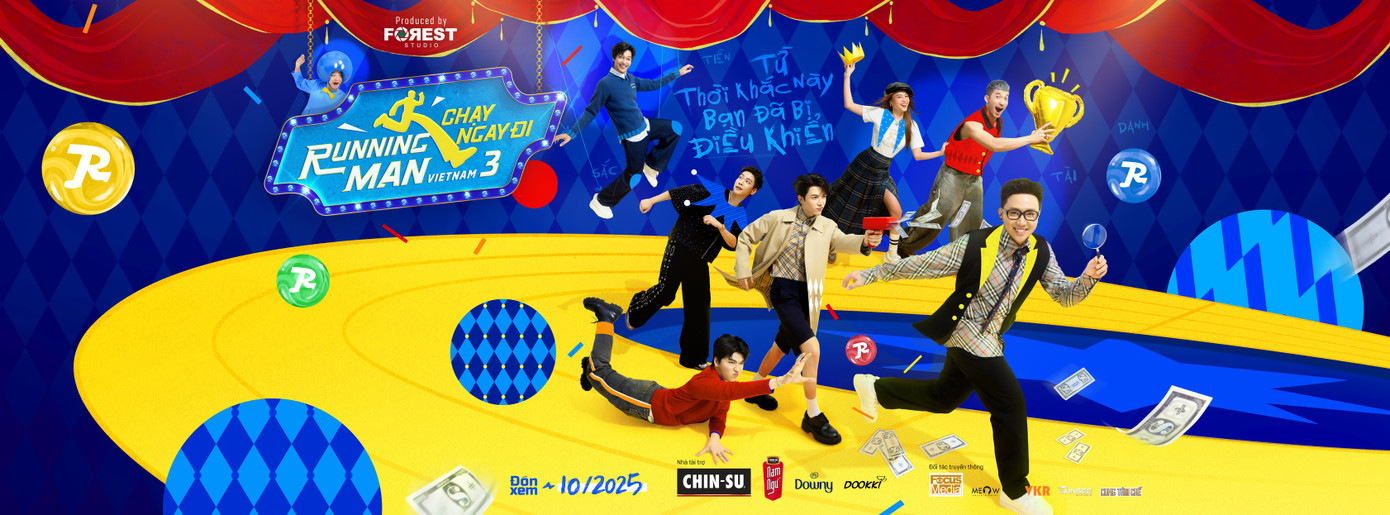 Lê Nhân xuất hiện ở góc trên cùng bên phải trong poster của Running Man Vietnam mùa 3, tách biệt hoàn toàn so với bảy thành viên còn lại. Nguồn ảnh: BTC. Lê Nhân xuất hiện ở góc trên cùng bên phải trong poster của Running Man Vietnam mùa 3, tách biệt hoàn toàn so với bảy thành viên còn lại. Nguồn ảnh: BTC.