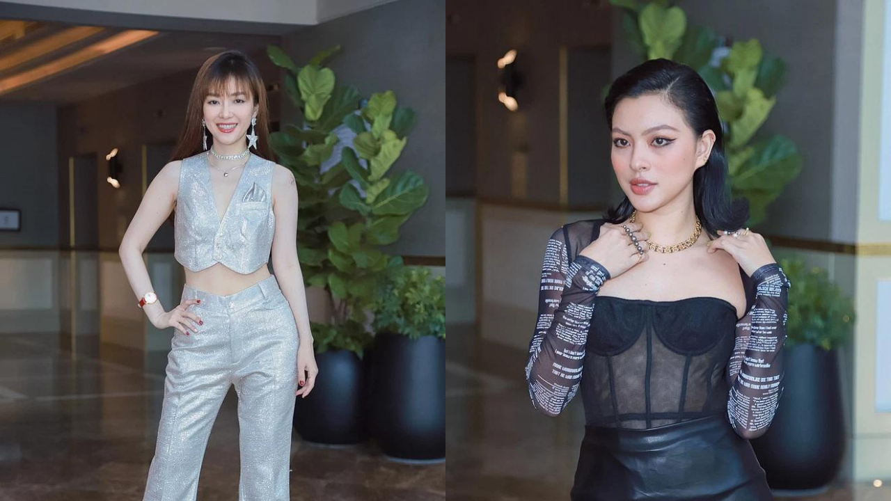 Góp mặt trong sự kiện còn có ca sĩ Đinh Hương và người đẹp Tú Hảo. Góp mặt trong sự kiện còn có ca sĩ Đinh Hương và người đẹp Tú Hảo.