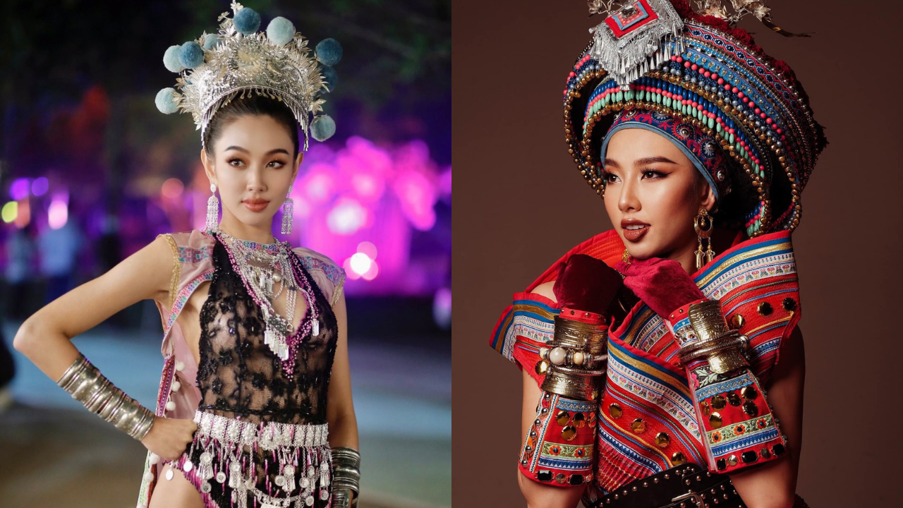 Thùy Tiên xinh đẹp, quyến rũ trong trang phục truyền thống của Thái Lan. Thùy Tiên xinh đẹp, quyến rũ trong trang phục truyền thống của Thái Lan.