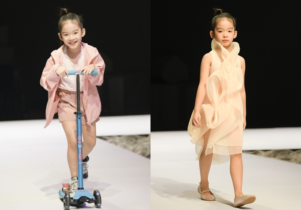 Nhóc tỳ được kỳ vọng sẽ nối nghiệp mẹ trong tương lai.