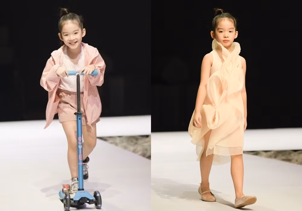 Nhóc tỳ được kỳ vọng sẽ nối nghiệp mẹ trong tương lai.