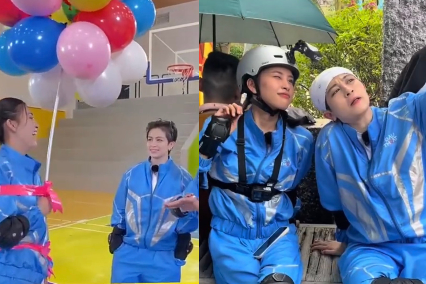 "OTP" mới còn được "soi" ra nhiều khoảnh khắc đùa giỡn, "sống ảo" cùng nhau. "OTP" mới còn được "soi" ra nhiều khoảnh khắc đùa giỡn, "sống ảo" cùng nhau.