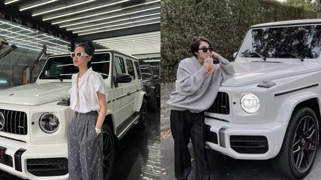 Hiền Hồ sở hữu chiếc Mercedes-AMG G63 giống của Sơn Tùng M-TP. Hiền Hồ sở hữu chiếc Mercedes-AMG G63 giống của Sơn Tùng M-TP.