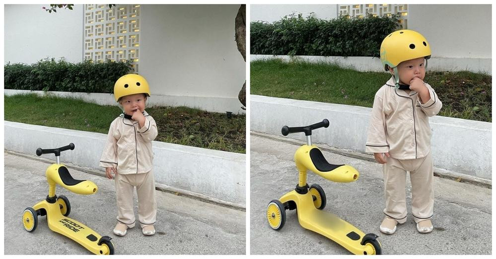 Trong clip này, &quot;siêu quậy&quot; Leon diện pijama trông rất đáng yêu.