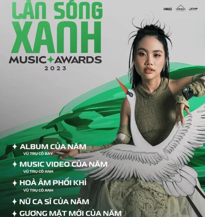 Phương Mỹ Chi phù hợp với hạng mục Nữ Ca Sĩ Của Năm, còn Gương Mặt Mới thì quá lạ!