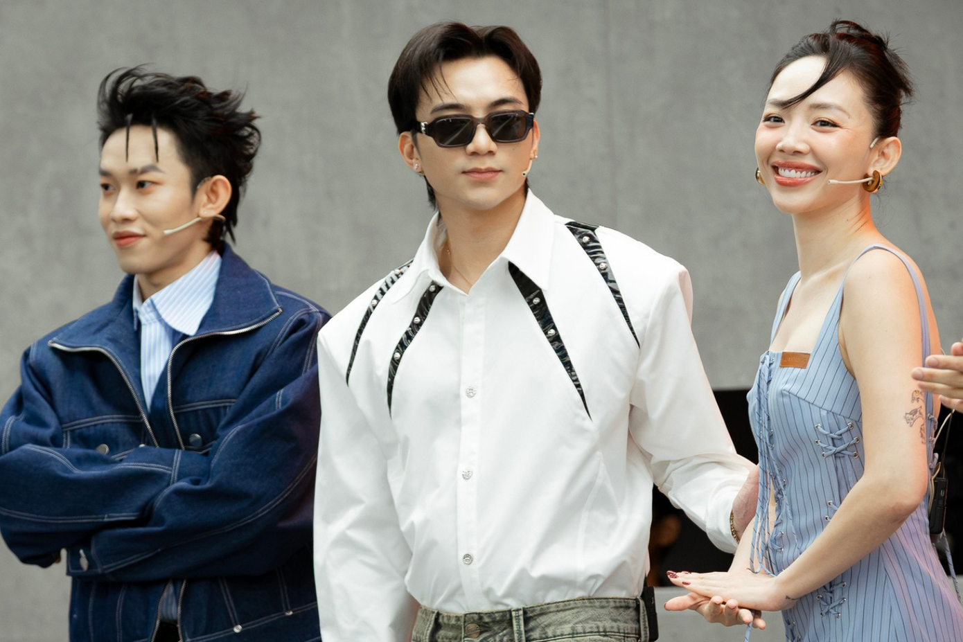 Tóc Tiên, SOOBIN, Kay Trần nắm vai trò huấn luyện, dẫn dắt Top 30 trong thử thách kế tiếp của Tân Binh Toàn Năng. Nguồn ảnh: BTC. Tóc Tiên, SOOBIN, Kay Trần nắm vai trò huấn luyện, dẫn dắt Top 30 trong thử thách kế tiếp của Tân Binh Toàn Năng. Nguồn ảnh: BTC.