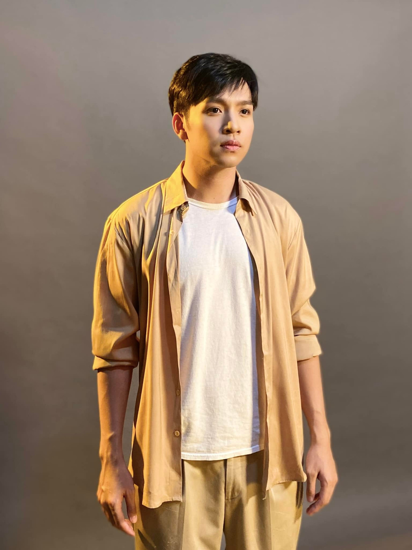 Tạo hình của diễn viên Bạch Công Khanh trong phim mới.