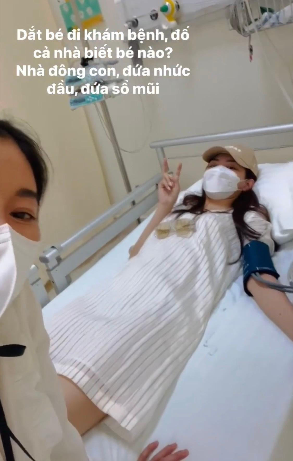 Nhiều dân mạng đoán nàng hậu đang gặp vấn đề sức khỏe mà &quot;dì Dung&quot; nhắc đến là Mai Phương.