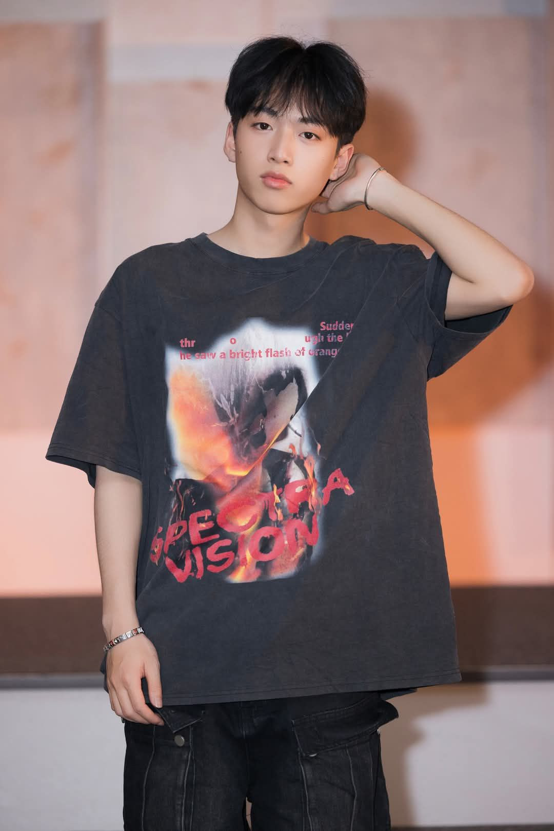 Giao diện chuẩn &quot;bạn trai nhà bên&quot; của Trung Anh. Ảnh: BTC.