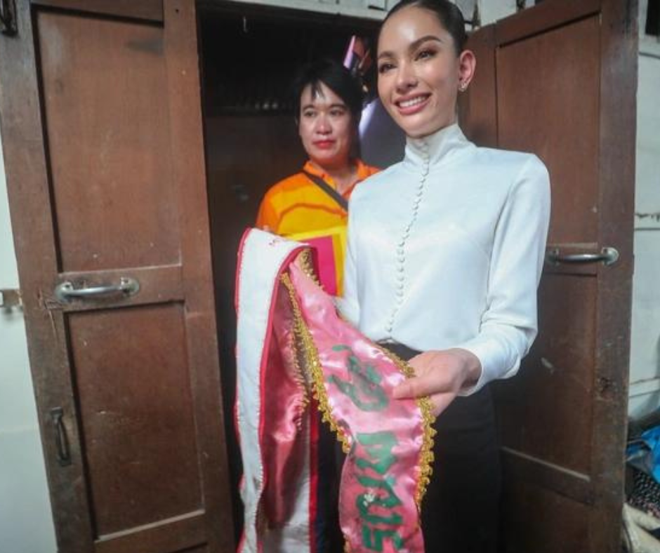 Hoa hậu Hoàn vũ Thái Lan 2022 chia sẻ hình ảnh về ngôi nhà gắn liền với tuổi thơ cô.