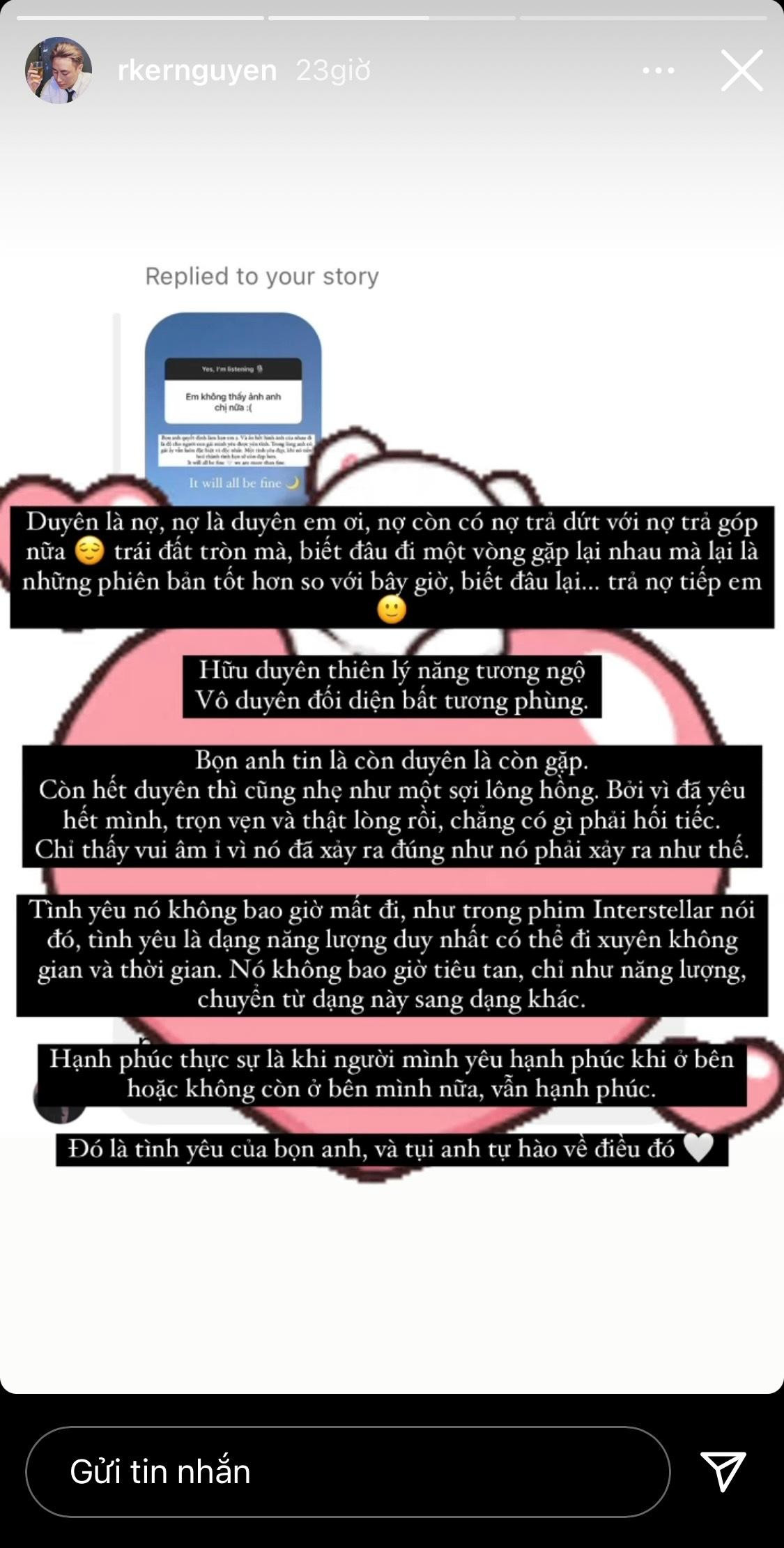 Dòng chia sẻ này của Rocker Nguyễn nhận được nhiều đồng cảm từ netizen.