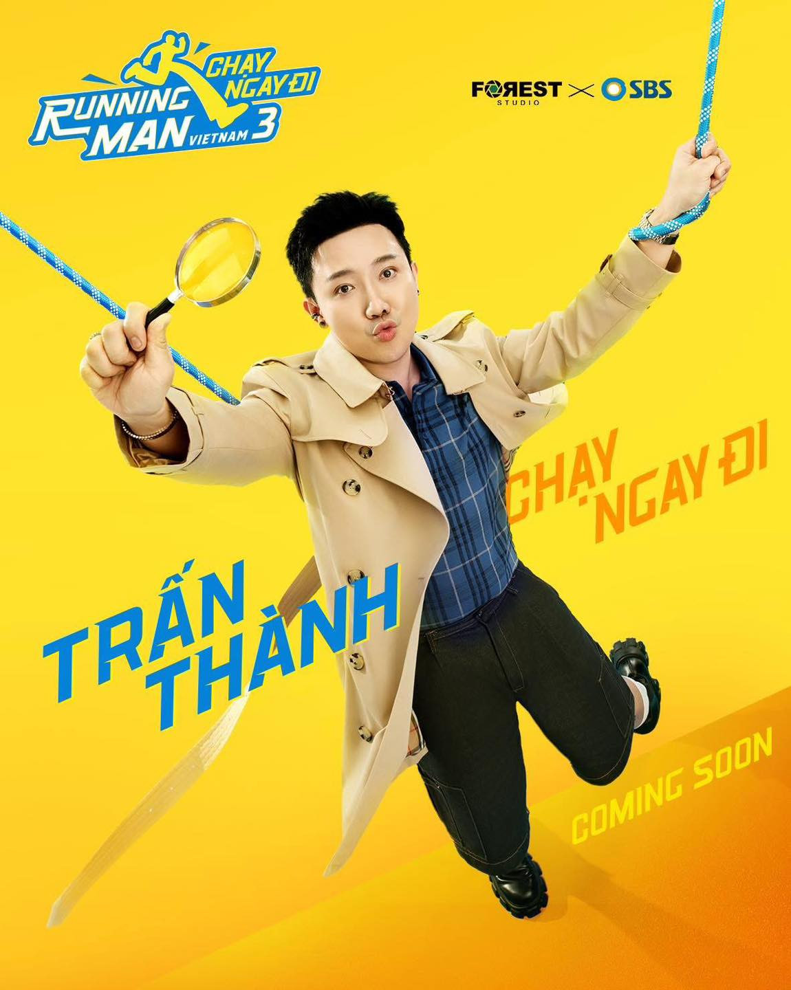 Trấn Thành trở lại Running Man Vietnam sau 6 năm. Nguồn ảnh: BTC