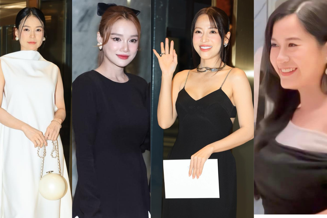 Sam, Nhã Phương, Puka và Lâm Vỹ Dạ xinh đẹp tại đám cưới của &quot;cô dâu tháng 6&quot;.