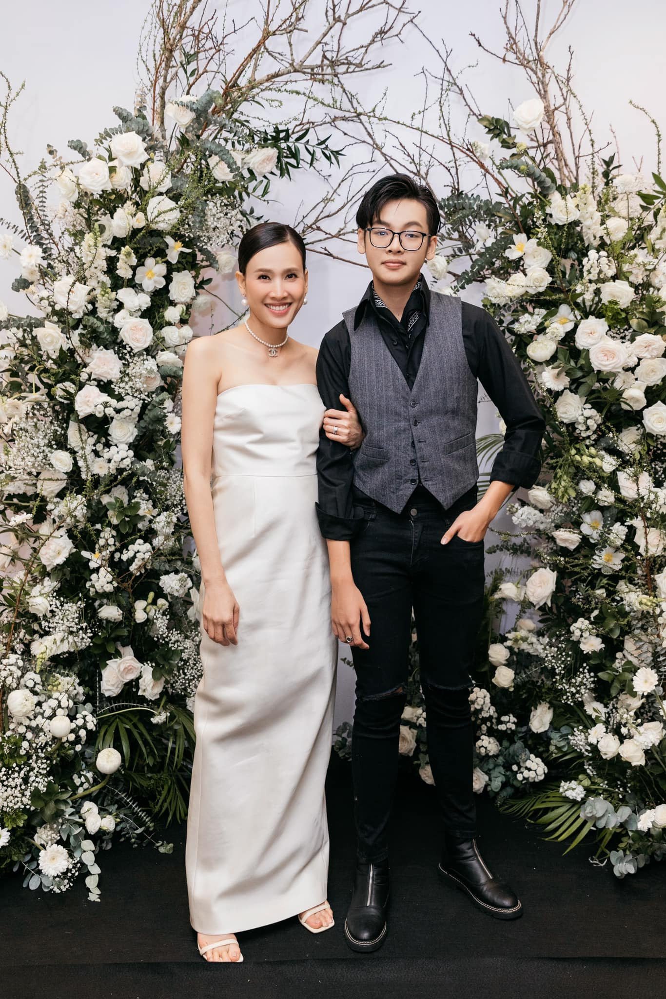 Con trai siêu mẫu Anh Thư có sự yêu thích đặc biệt đối với thời trang.