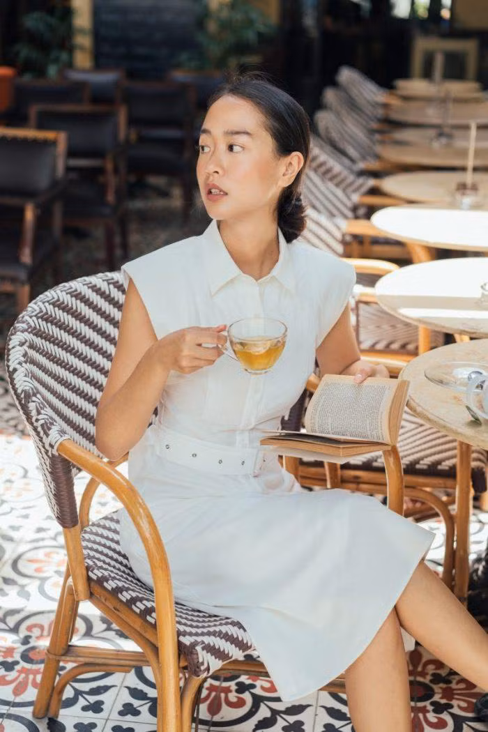 Amandine từng có mối tình đầu tại Úc.