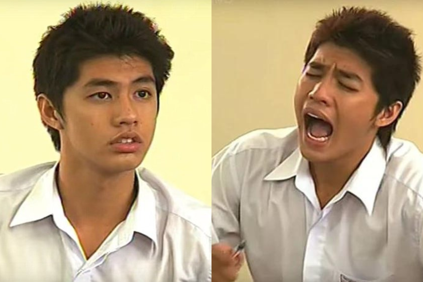 Noo Phước Thịnh thời còn &quot;ngố tàu&quot; trong phim Kính Vạn Hoa 15 năm về trước.