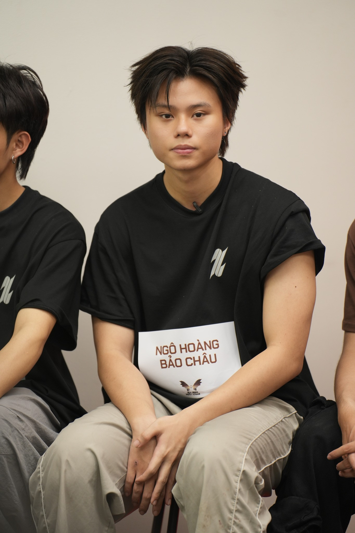 Nam thí sinh từng có màn thể hiện tròn trịa cùng với các tân binh, gây ấn tượng bởi khả năng ăn nói dí dỏm, giọng hát ổn và phong thái tự tin. Ảnh: BTC Tân Binh Toàn Năng.