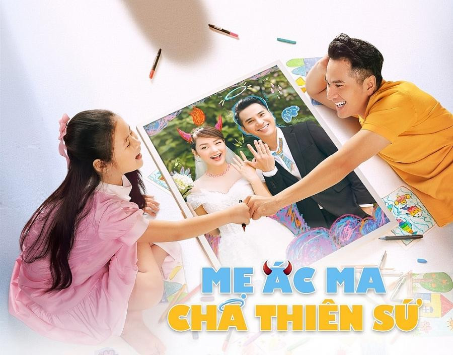 Mẹ ác ma, cha thiên sứ là câu chuyện quen thuộc với “cuộc chiến” nuôi dạy con kiểu mới của một gia đình trẻ.
