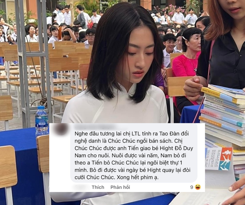 Một người hâm mộ còn lầy lội... "chế" lại kịch bản phim cho Lương Thùy Linh với hai "cameo" là Hoa hậu Thùy Tiên và trợ lý Đỗ Duy Nam. Một người hâm mộ còn lầy lội... "chế" lại kịch bản phim cho Lương Thùy Linh với hai "cameo" là Hoa hậu Thùy Tiên và trợ lý Đỗ Duy Nam.