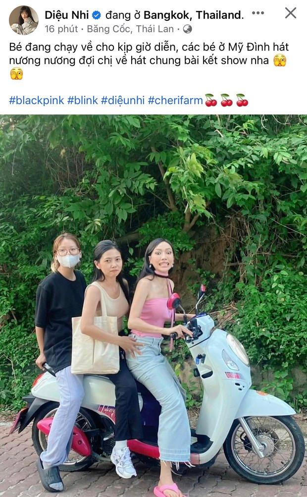 Diệu Nhi quyết tâm về kịp Việt Nam tối nay để... diễn kết màn concert.