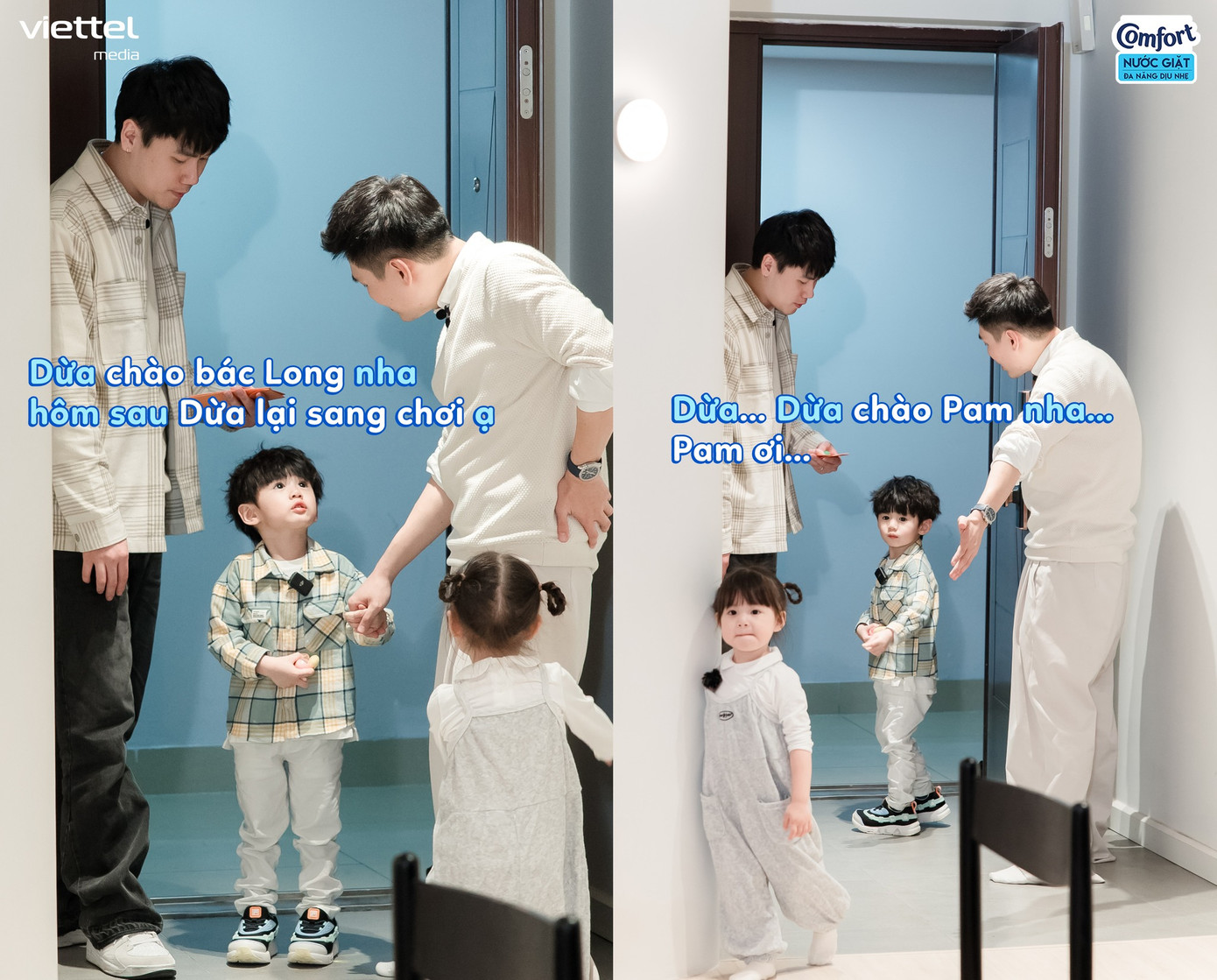 Con gái Salim quay đi khi chào tạm biệt cậu bạn thân. Con gái Salim quay đi khi chào tạm biệt cậu bạn thân.