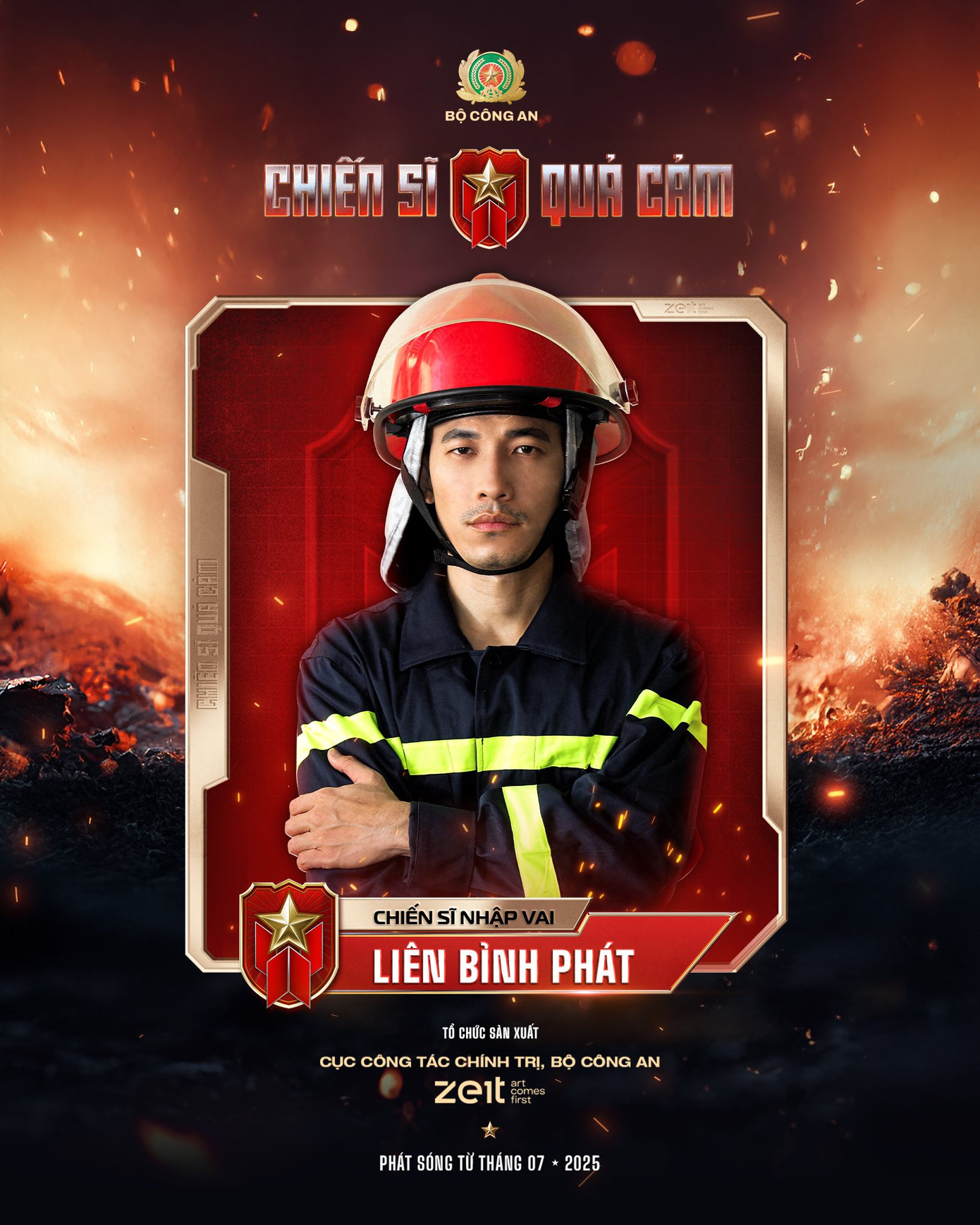 Với thể lực tốt, Liên Bỉnh Phát nhận về nhiều kỳ vọng khi tham gia Chiến Sĩ Quả Cảm.