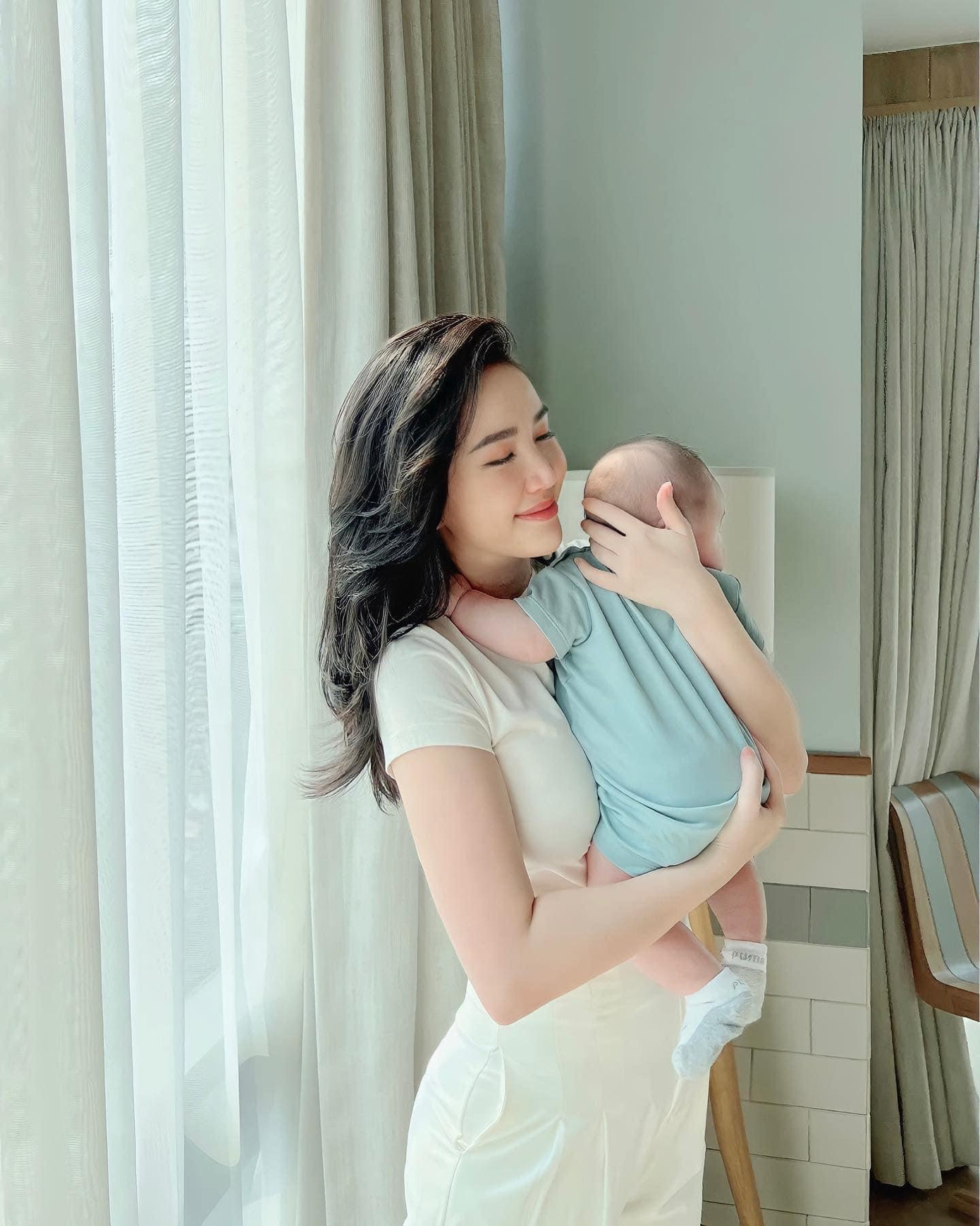 Bảo Thy khiến cộng đồng mạng vui mừng khi thông báo đã khỏi COVID-19. - Ảnh: FBNV.