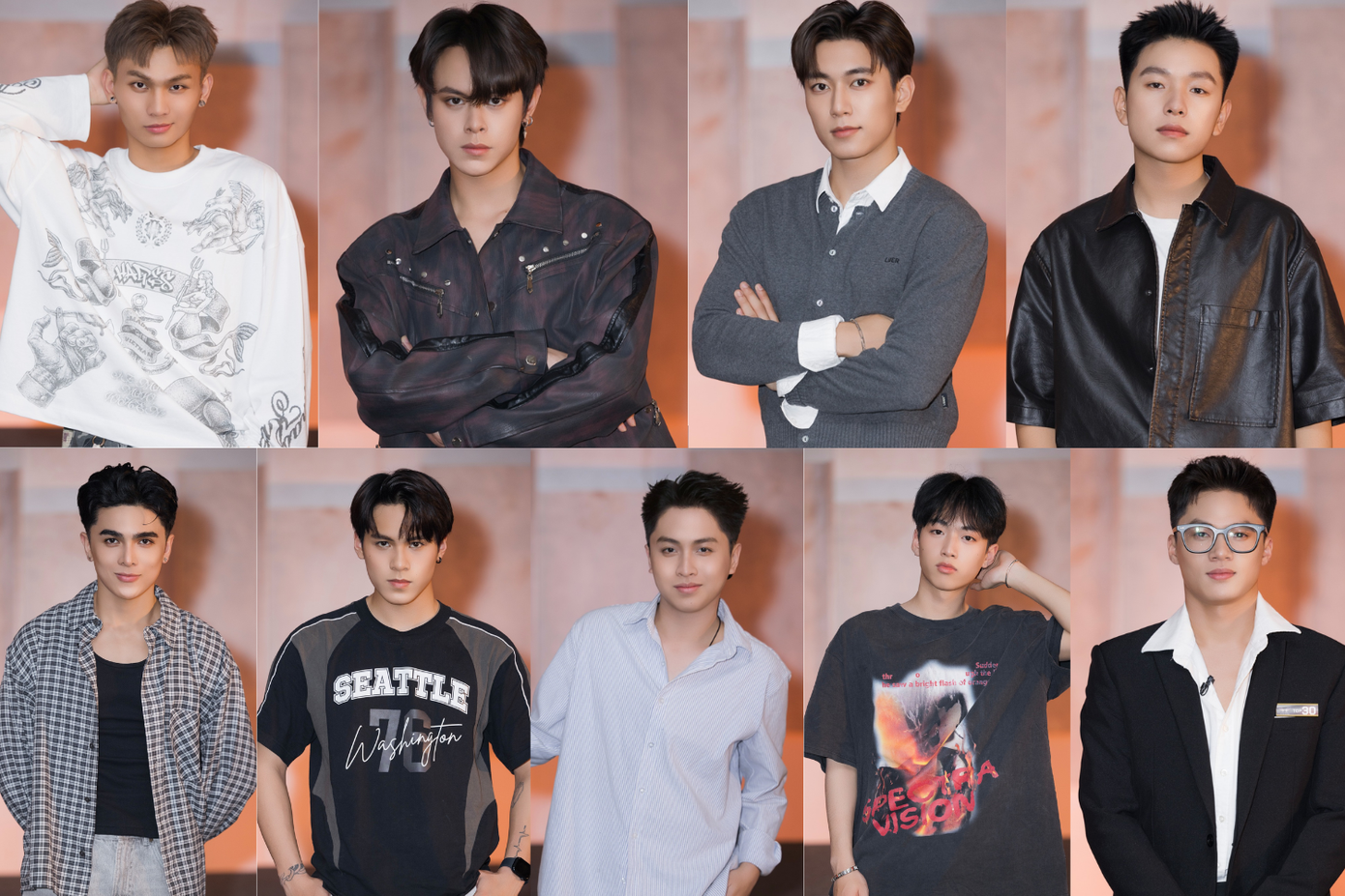 9 gương mặt đầu tiên của Top 30 Tân Binh Toàn Năng.