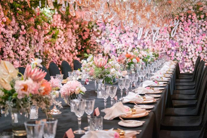 Không gian đẹp như cổ tích của sự kiện.