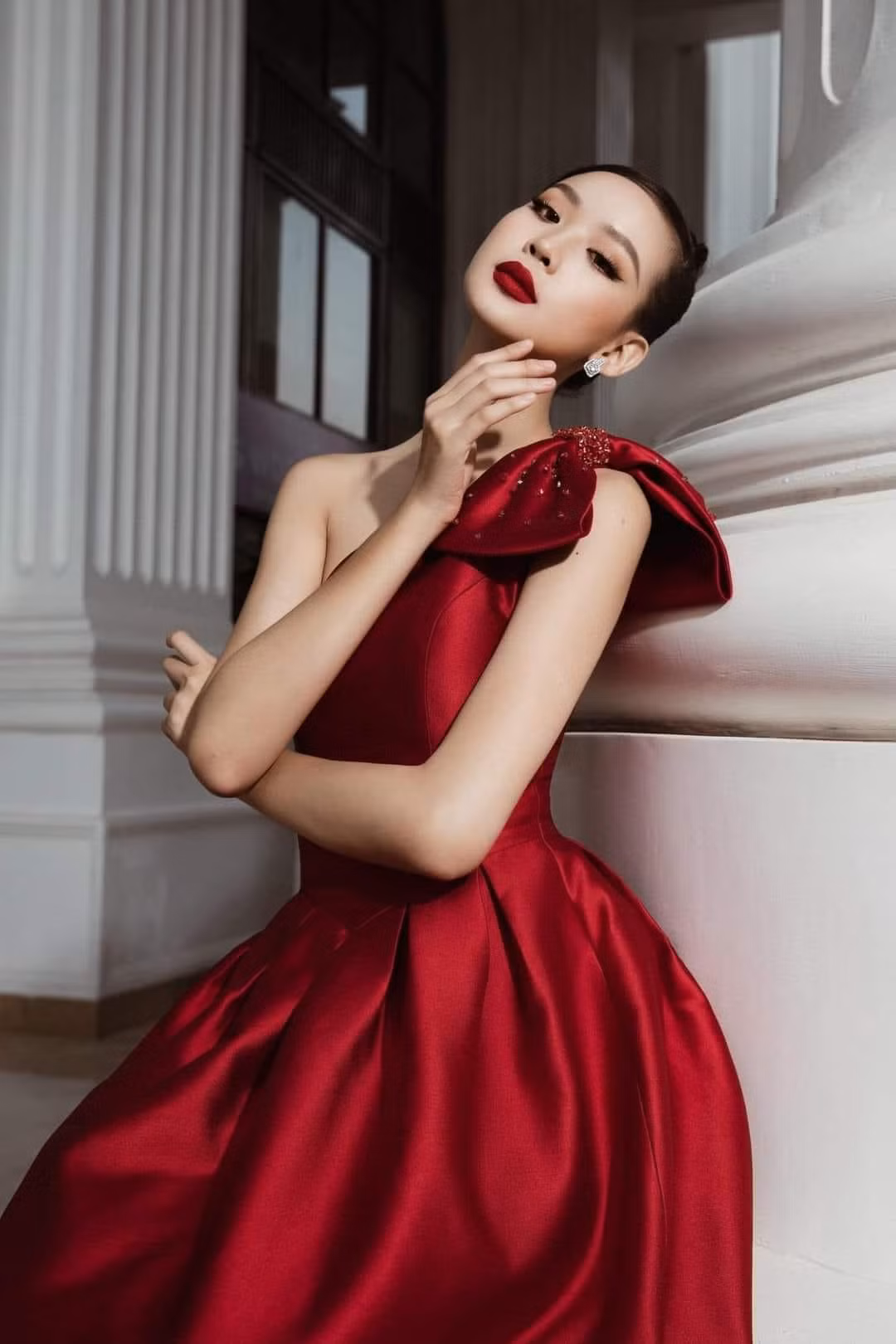 Nhan sắc "không phải dạng vừa" của Á hậu 1 Lê Nguyễn Bảo Ngọc.