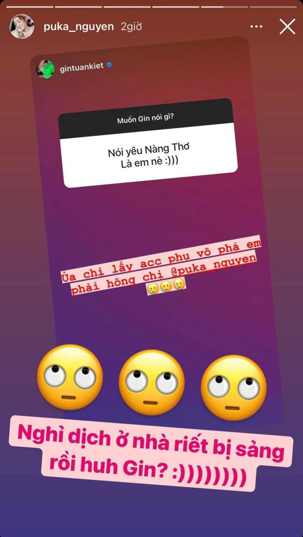 Màn tương tác "lầy lội" của cả hai khiến cộng đồng mạng thích thú. Màn tương tác "lầy lội" của cả hai khiến cộng đồng mạng thích thú.