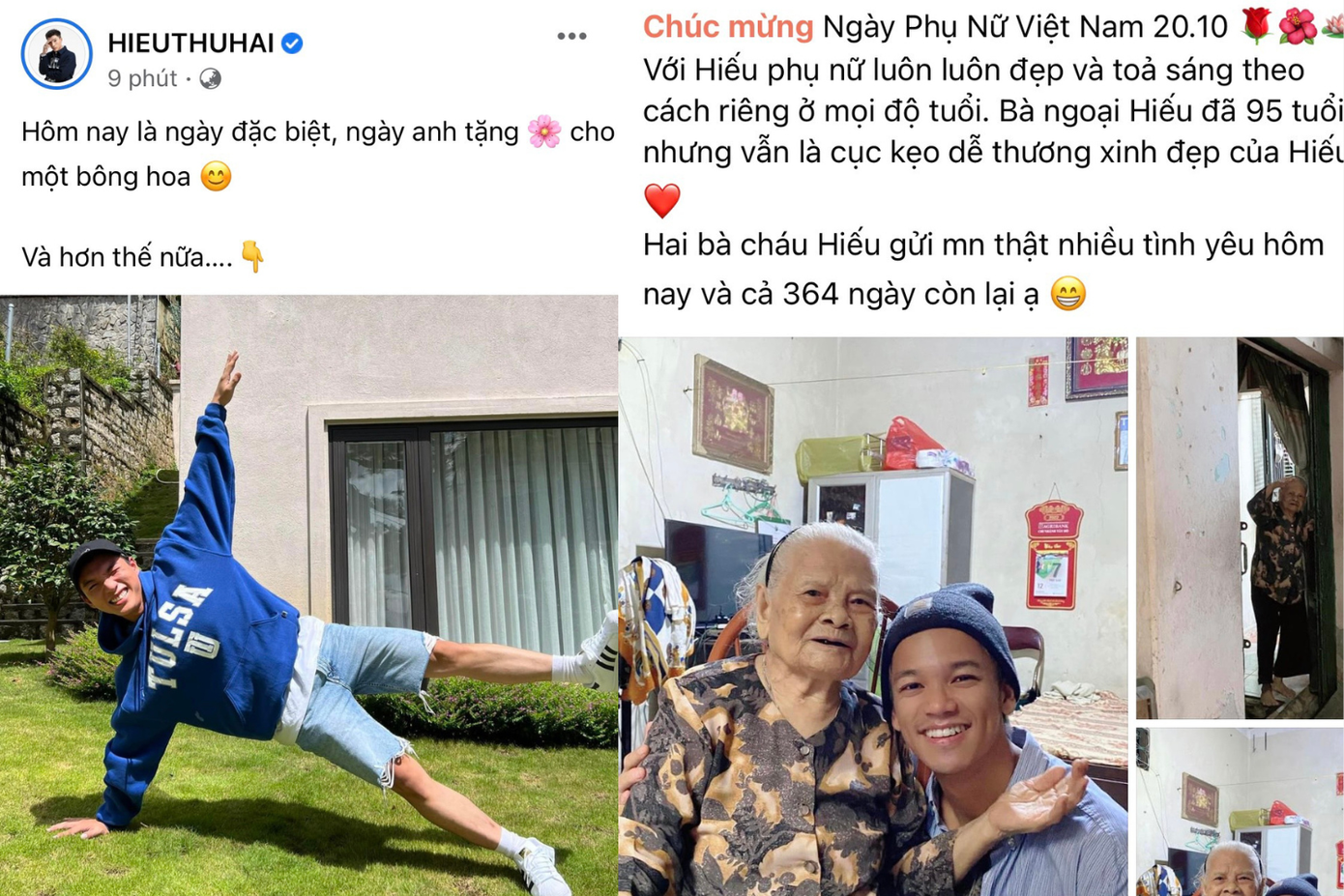 Dàn sao nam gửi những lời chúc tốt đẹp đến &quot;một nửa thế giới&quot; nhân dịp 20/10.