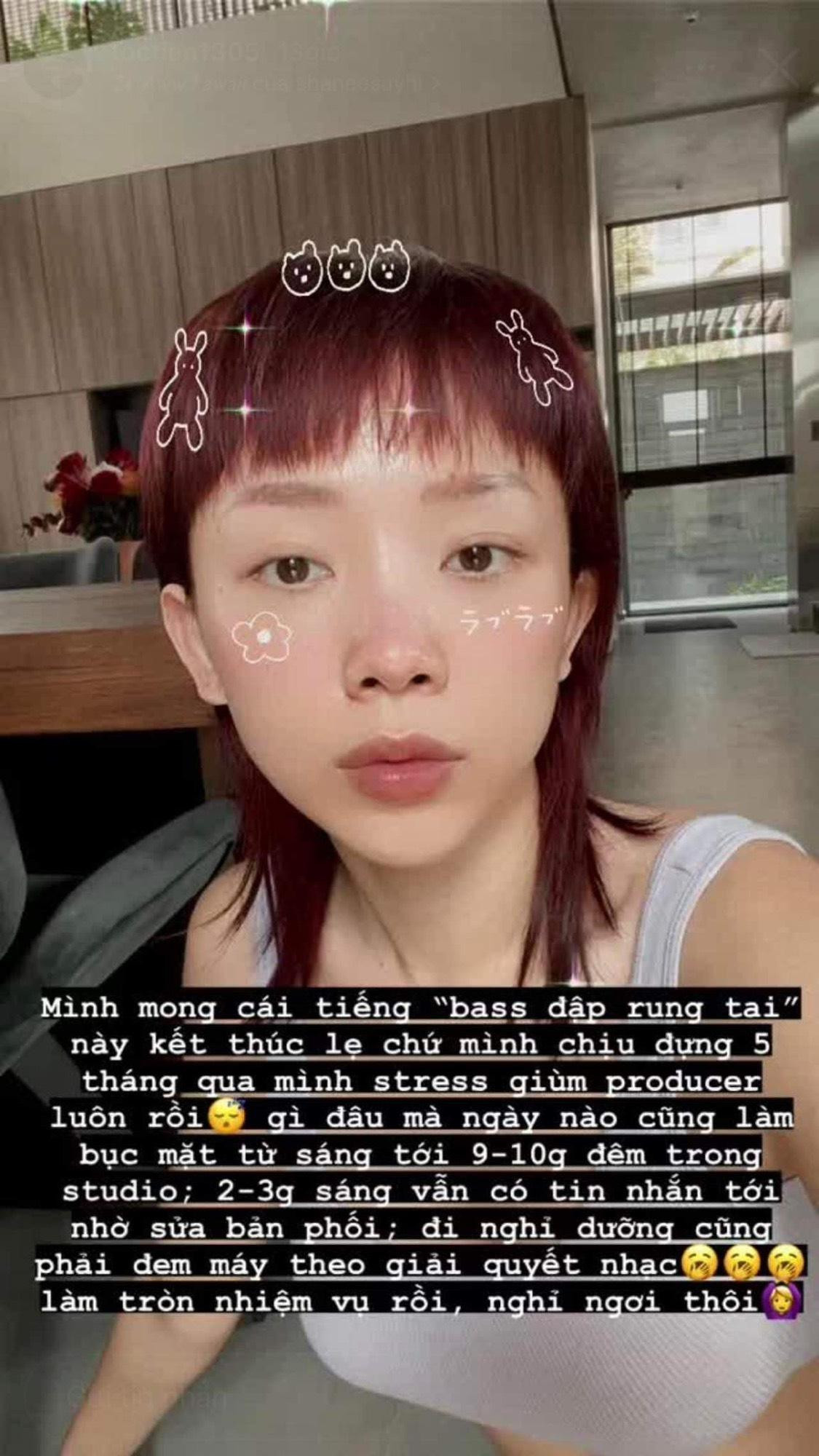 Chia sẻ của Tóc Tiên về sự bận rộn của Touliver nhận được nhiều sự quan tâm.