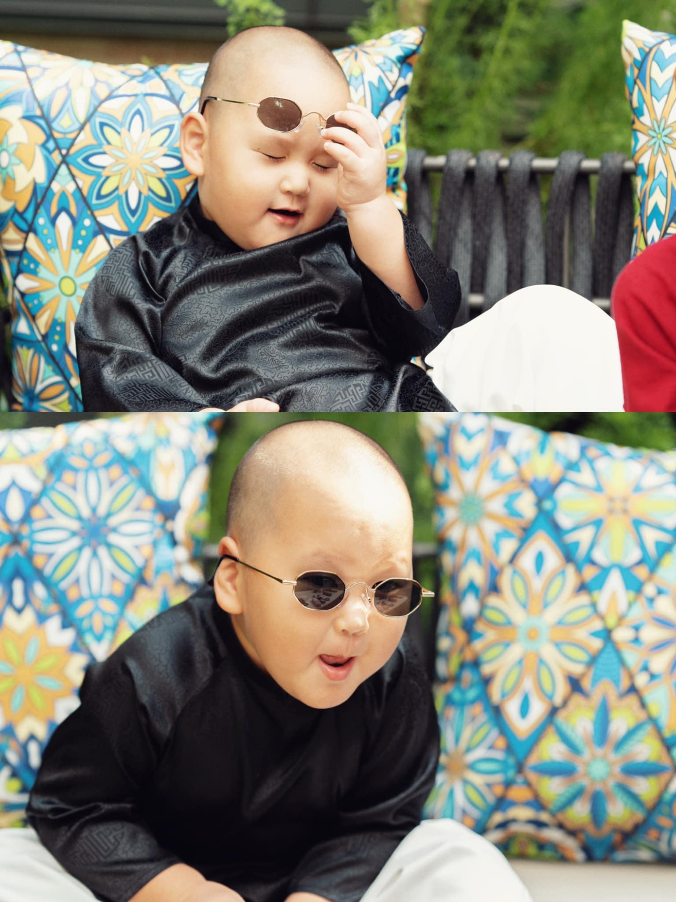 Không hổ danh là "mầm non giải trí" trong dàn hot kids nhà sao Việt. Không hổ danh là "mầm non giải trí" trong dàn hot kids nhà sao Việt.