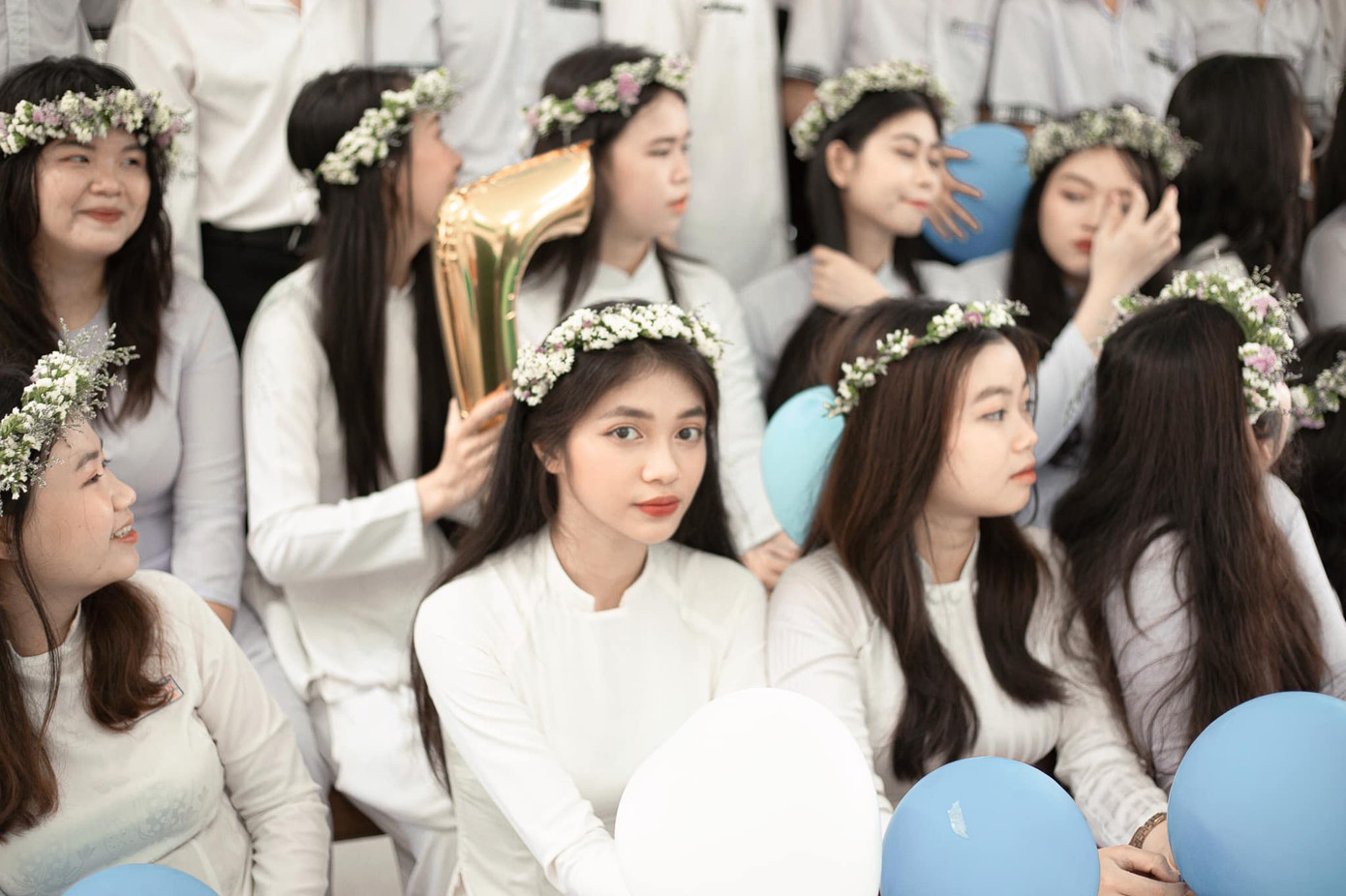 Ảnh kỷ yếu của Á hậu Huỳnh Minh Kiên.