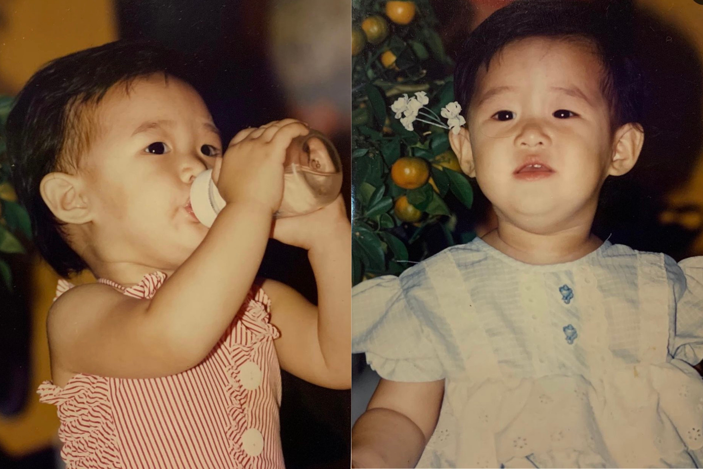 Khánh Vân chia sẻ lên Instagram cá nhân loạt ảnh thuở nhỏ. Khánh Vân chia sẻ lên Instagram cá nhân loạt ảnh thuở nhỏ.