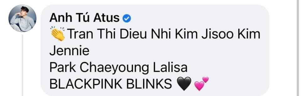 Nam diễn viên Siêu Lừa Gặp Siêu Lầy còn soạn hẳn một... fanchant (cụm từ fan hô để cổ vũ cho thần tượng) có tên "thành viên thứ 5 của BLACKPINK" - Diệu Nhi cho concert lần này. Nam diễn viên Siêu Lừa Gặp Siêu Lầy còn soạn hẳn một... fanchant (cụm từ fan hô để cổ vũ cho thần tượng) có tên "thành viên thứ 5 của BLACKPINK" - Diệu Nhi cho concert lần này.