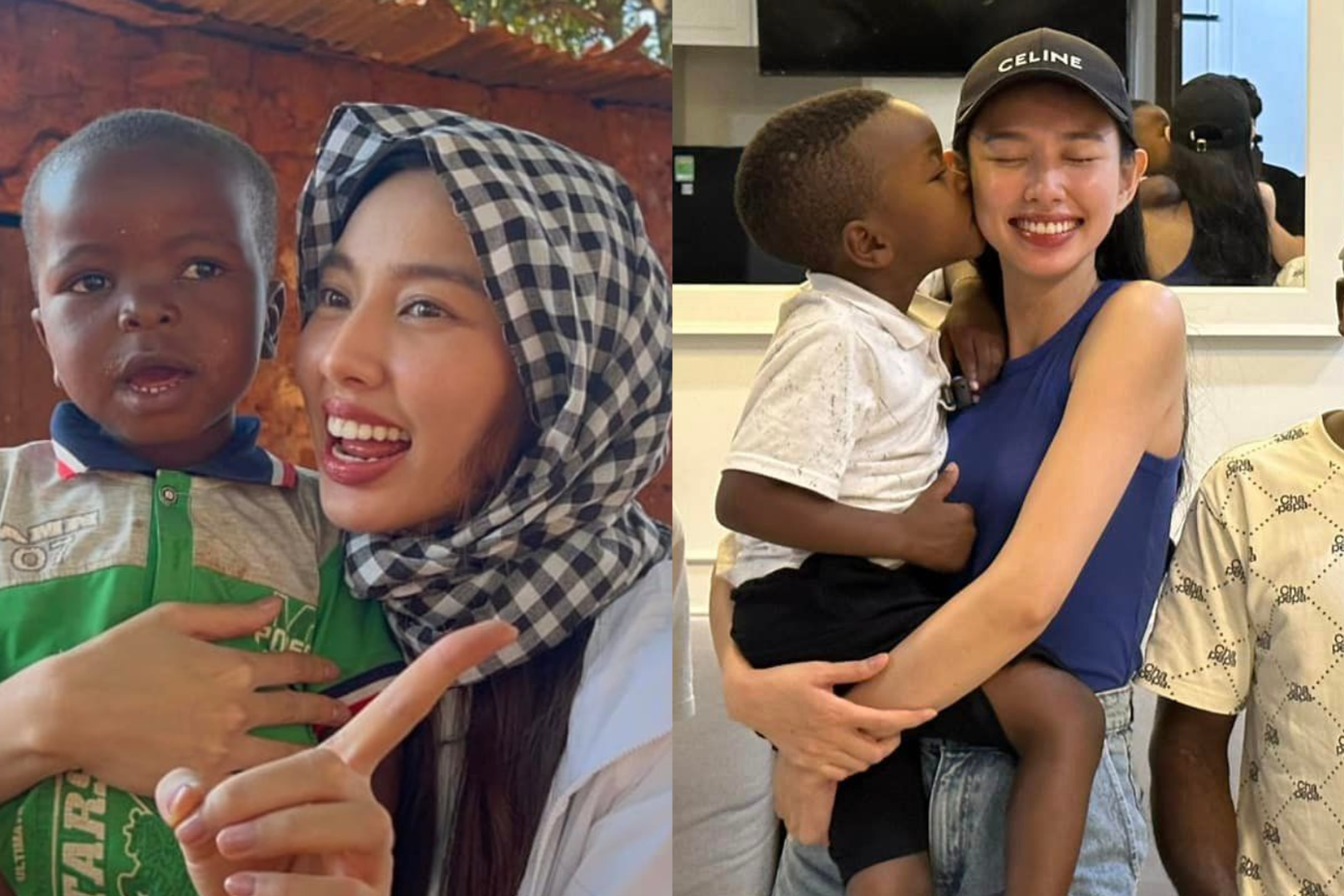 Nhóc tì Lôi Con đã thân thiết hơn với cô Tiên sau 2 năm. Nhóc tì Lôi Con đã thân thiết hơn với cô Tiên sau 2 năm.