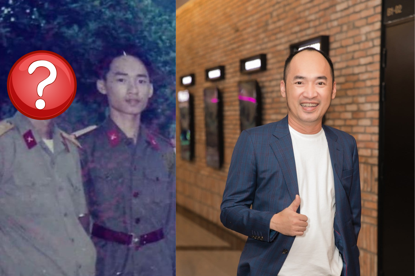 "Sư phụ của Binz" thời còn 50 kí và để tóc "bổ luống". "Sư phụ của Binz" thời còn 50 kí và để tóc "bổ luống".