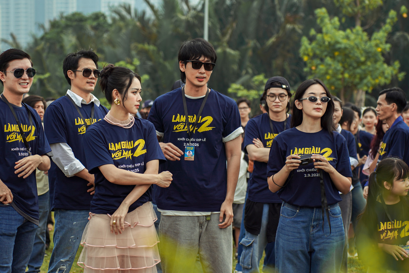 Ngọc Xuân lần đầu đóng chung với Tuấn Trần, Võ Tấn Phát trên màn ảnh rộng. Ngọc Xuân lần đầu đóng chung với Tuấn Trần, Võ Tấn Phát trên màn ảnh rộng.