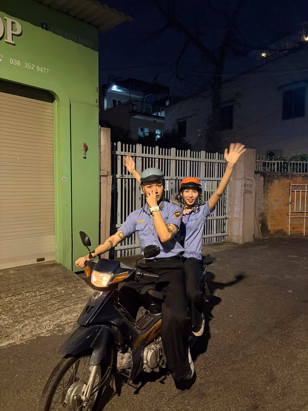 Hình ảnh "tẻn tẻn" của Thùy Tiên và "anh trai" WEAN trong series Đu Đêm 3.